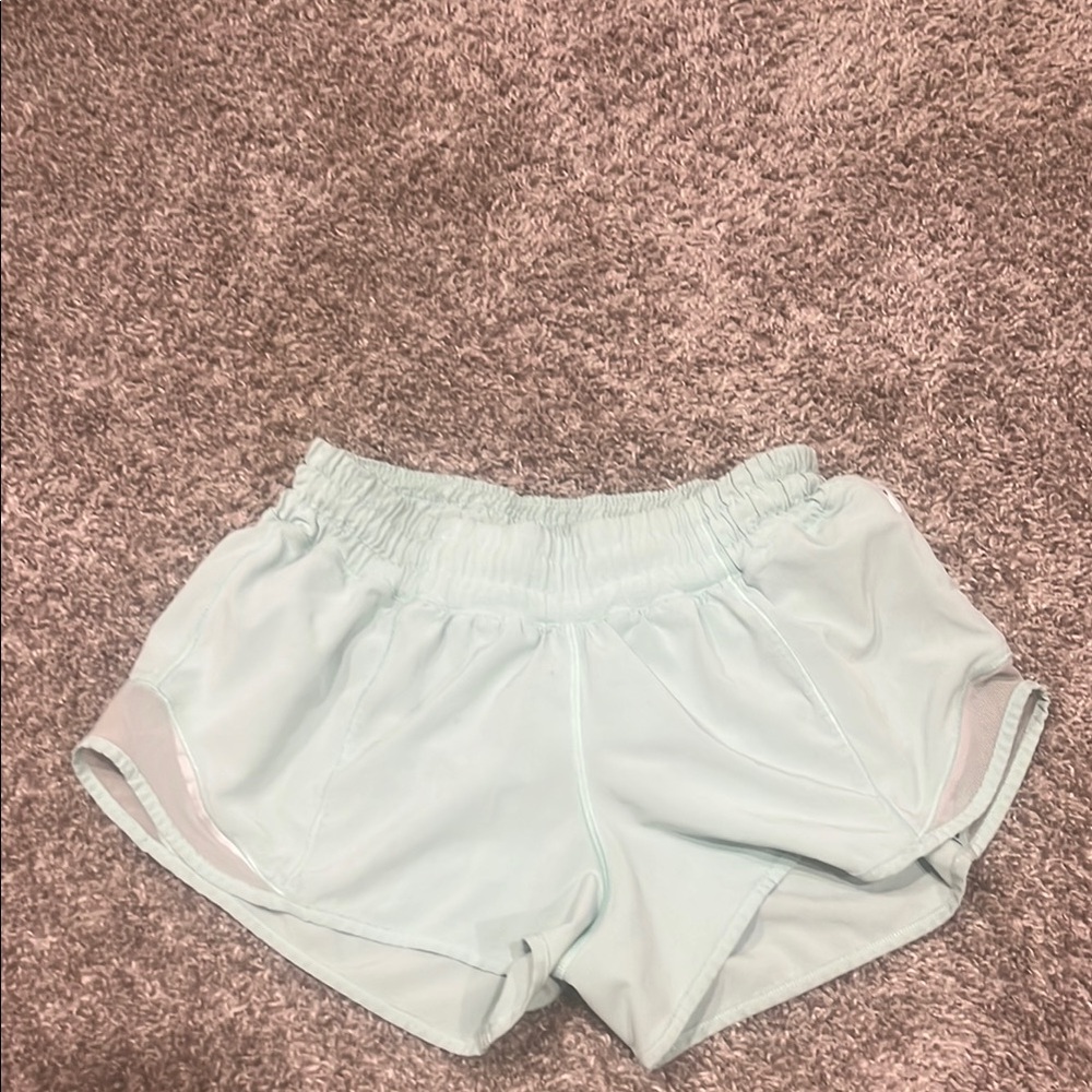 Lululemon Athletica Blue Athletic Shorts Lightweight Performance